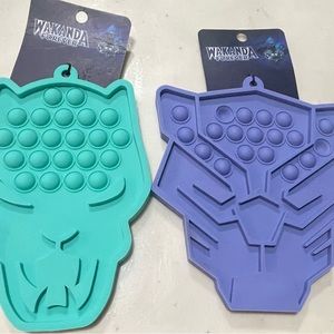Wakanda silicone fidget trivet